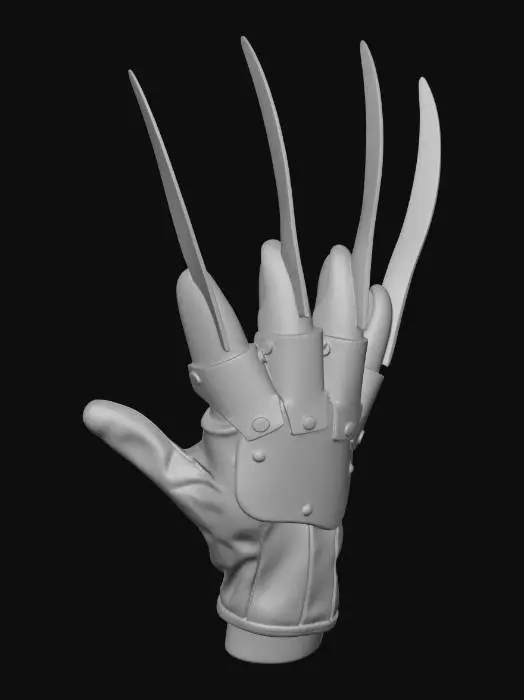 3D model for Clawed Glove