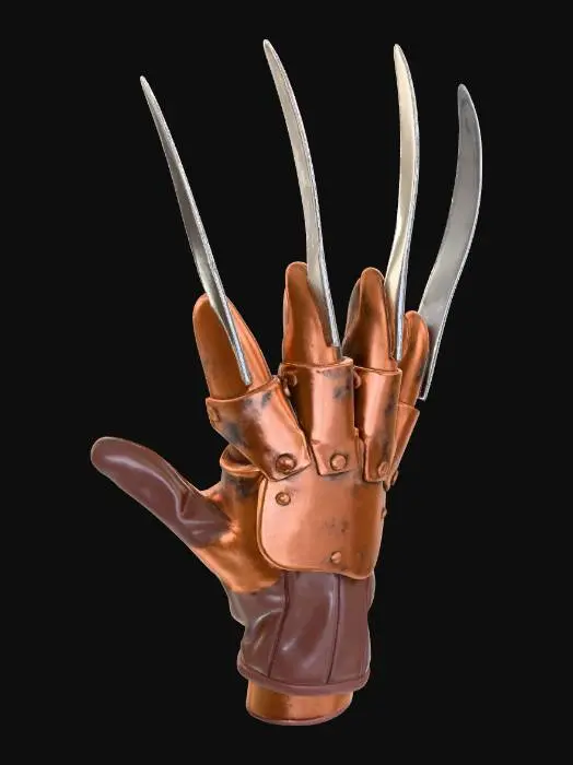 3D model for Clawed Glove