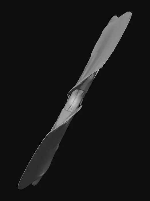 3D model for Fan Blade Composition