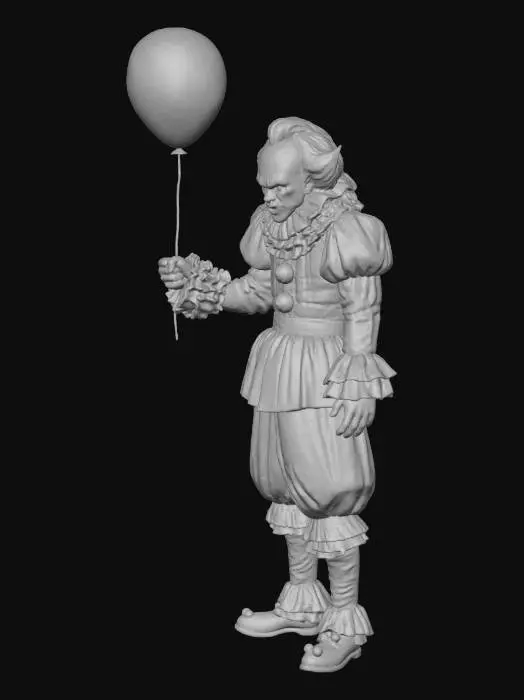 3D model for PENNYWISE THE CLOWN, #Halloween2025#