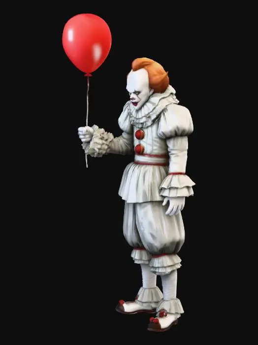 3D model for PENNYWISE THE CLOWN, #Halloween2025#