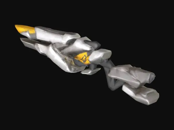 3D model for Rail Gun