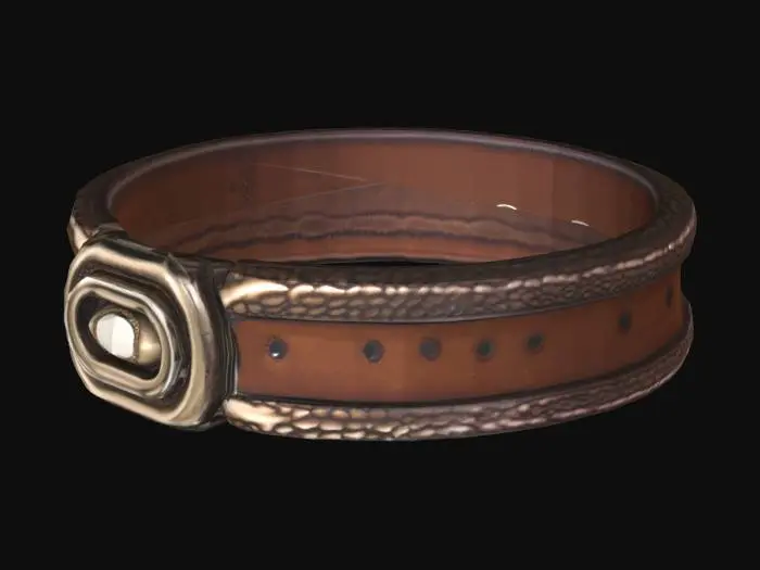 3D model for Leather Belt