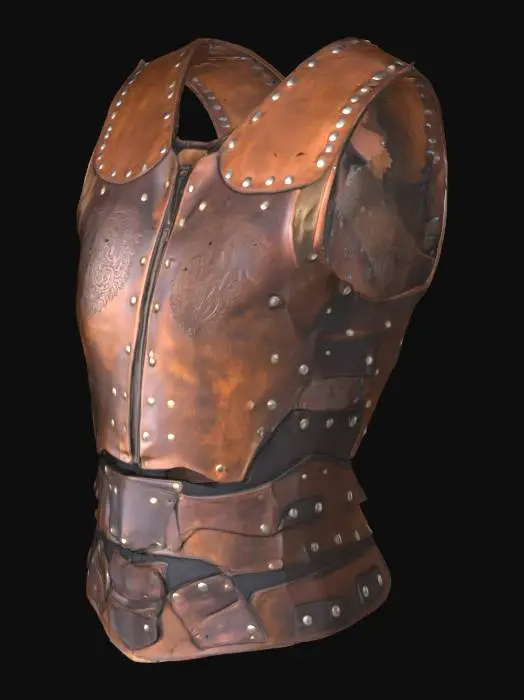 3D model for Medieval Leather Armor