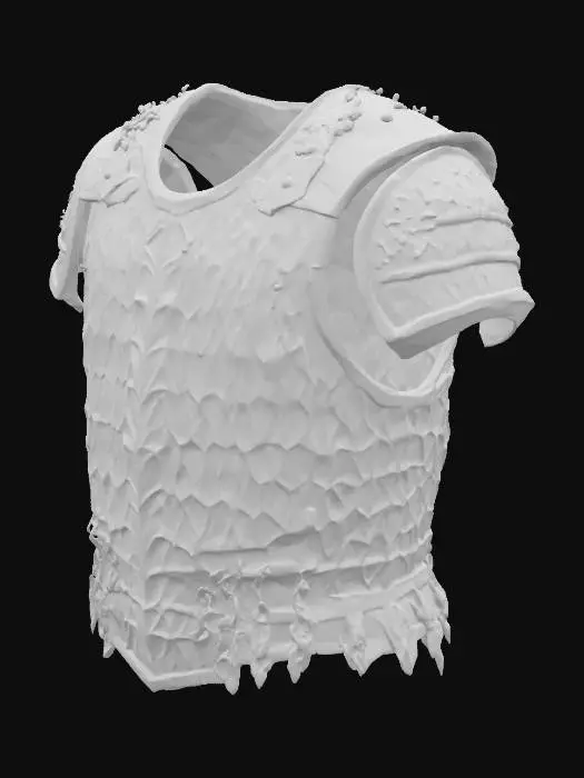 3D model for Ethereal Chainmail Armor