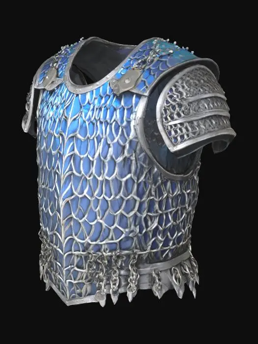 3D model for Ethereal Chainmail Armor