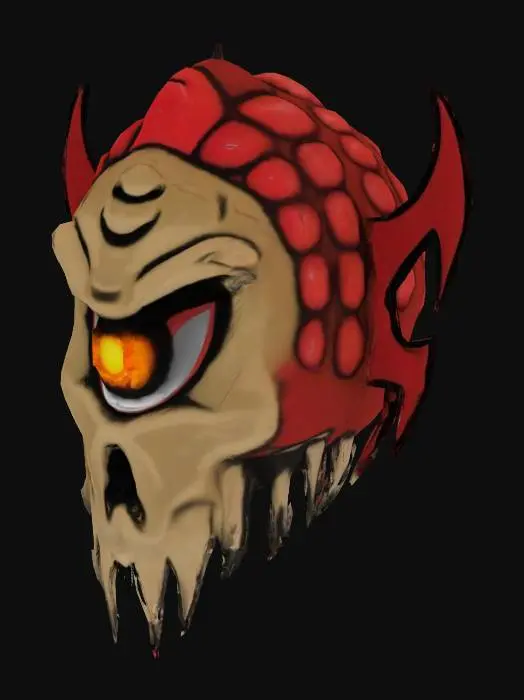 3D model for Infernal Gaze Skull Test