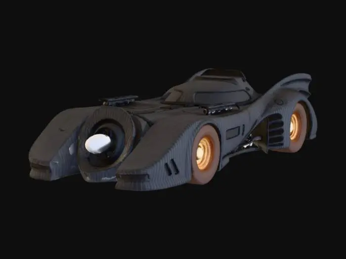 3D model for Batmobile