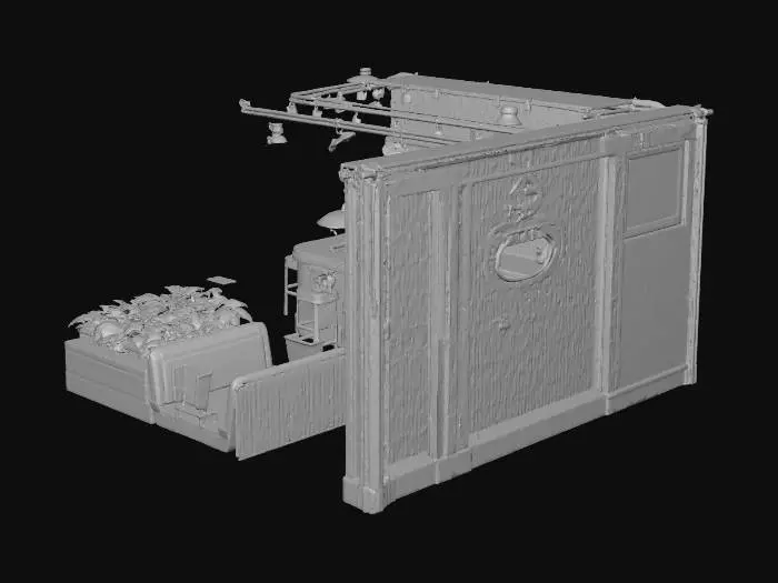 3D model for Cozy Corner Café