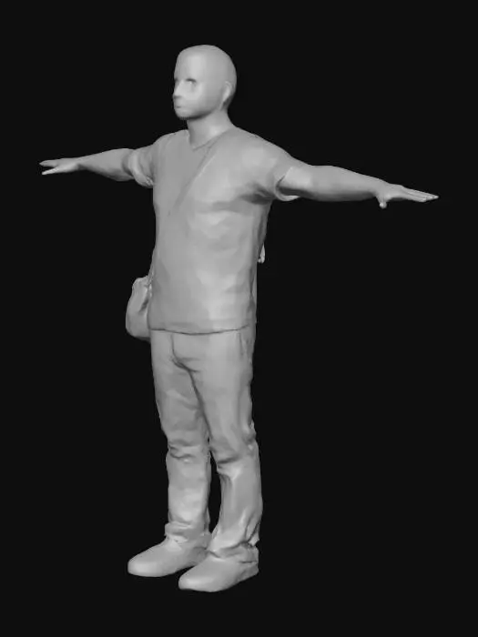3D model for T-Pose Balance