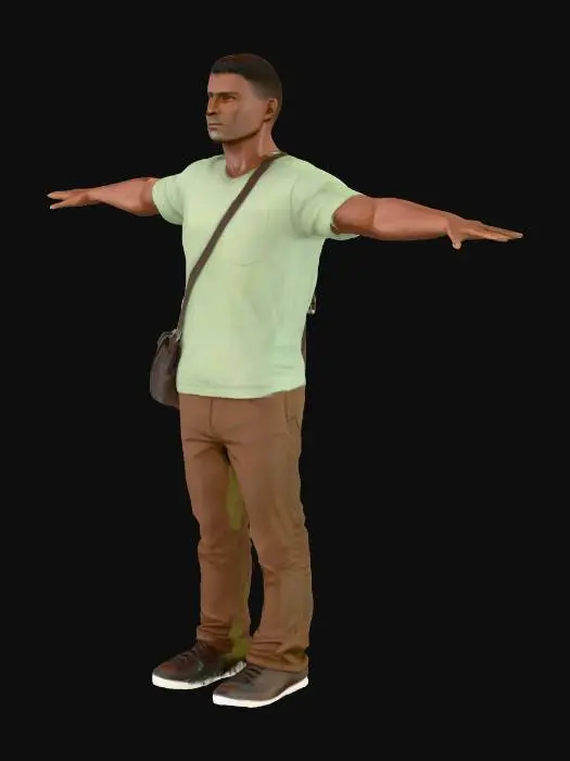 3D model for T-Pose Balance