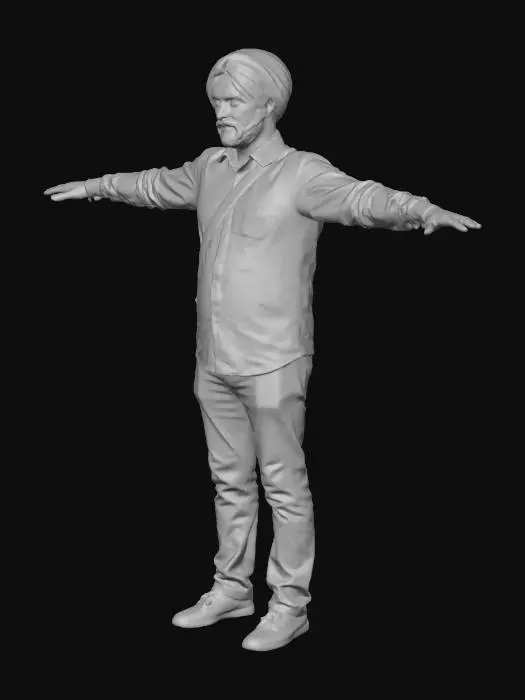 3D model for Man with Outstretched Arms