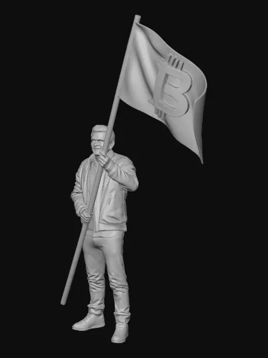 3D model for Bitcoin Pioneer