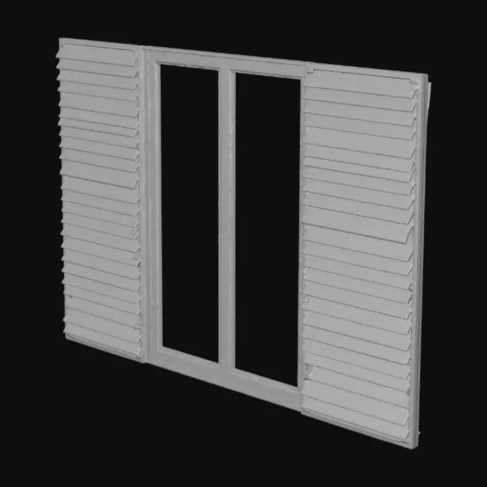 3D model for Louvered Harmony