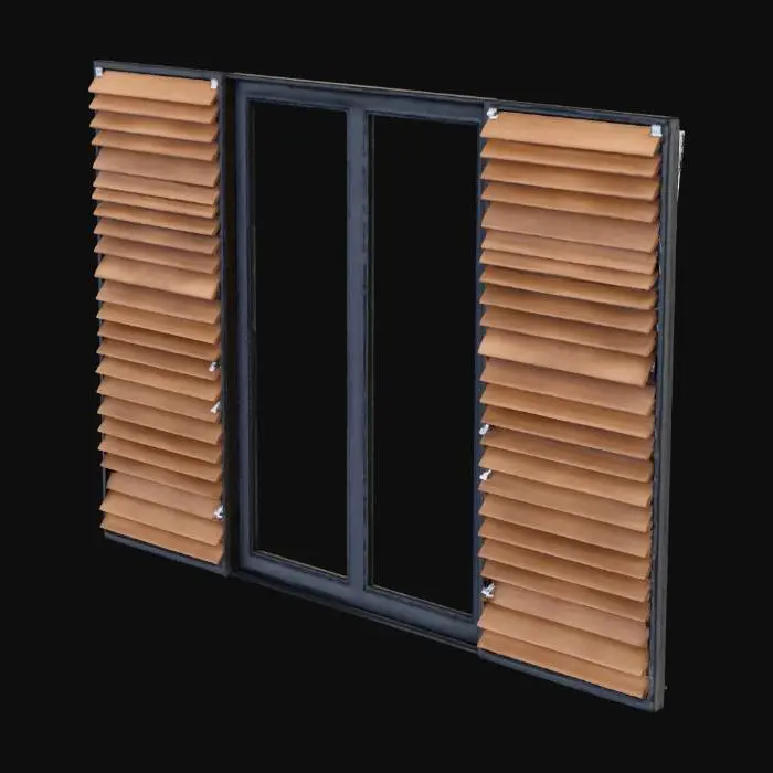 3D model for Louvered Harmony