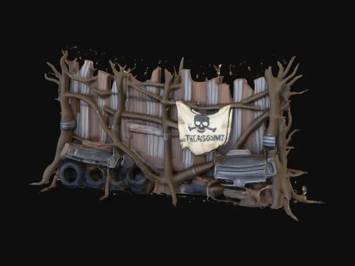 3D model for Barrier of Dystopia