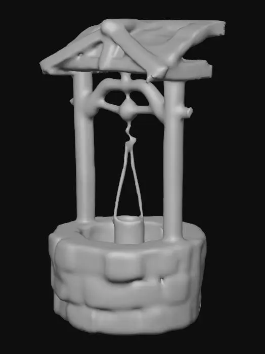 3D model for old water well