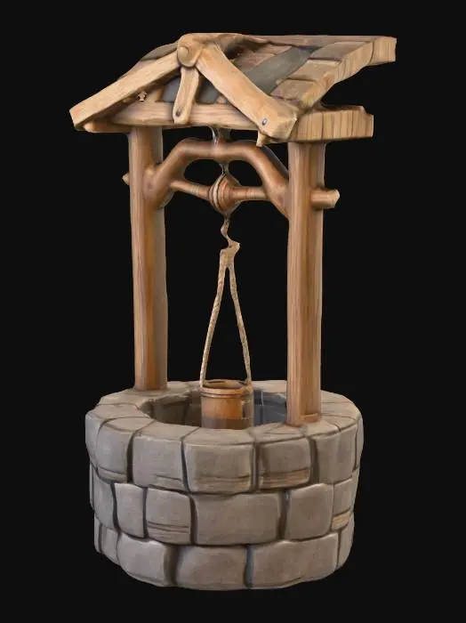 3D model for old water well