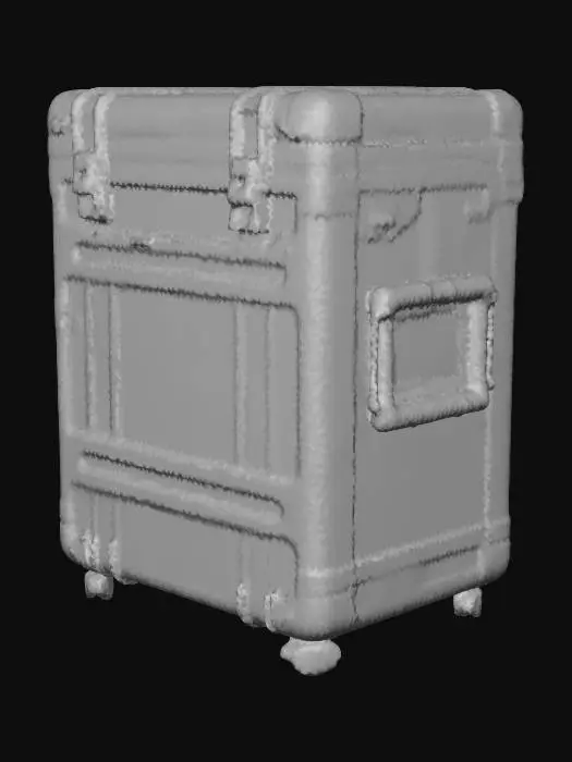 3D model for Closed military weapons case