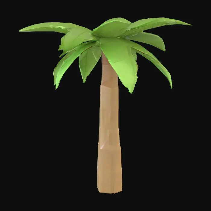 3D model for Geometric Palm Tree
