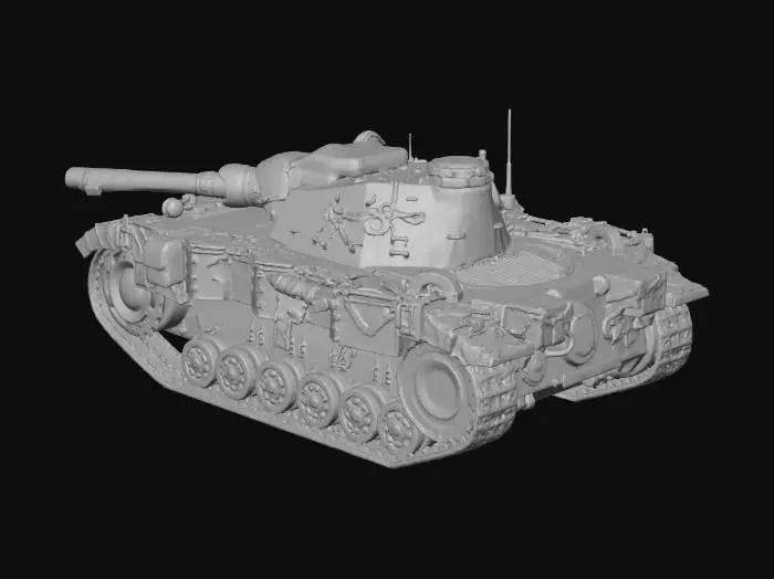 3D model for Desert Sentinel Tank