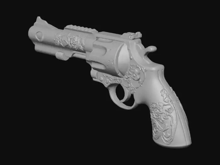 3D model for Rose Revolver