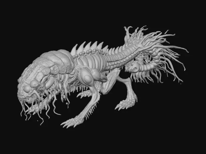 3D model for Cryptic Abyssal Walker