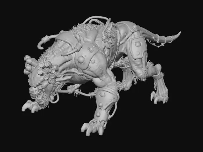 3D model for Cybernetic Beast