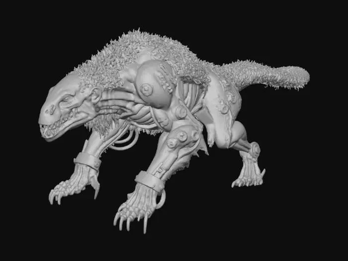 3D model for Cyber-Beast Evolution
