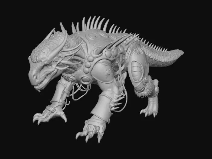 3D model for Cyber Dino Beast