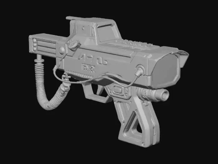 3D model for Futuristic Scanner Gun