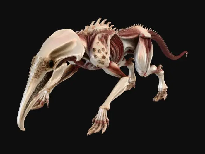 3D model for Boneclaw Beast