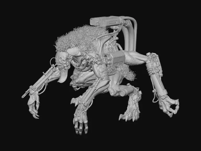 3D model for Cybernetic Beast