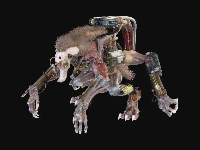 3D model for Cybernetic Beast