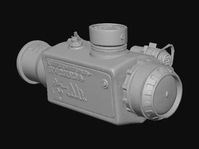 3D model for Retro Sci-Fi Gadget