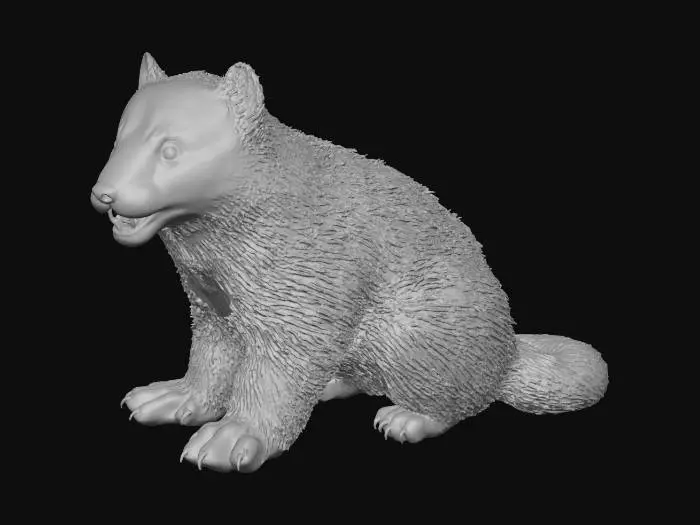 3D model for wolverine_kawaiku