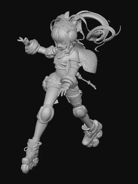 3D model for Roller Girl Delight