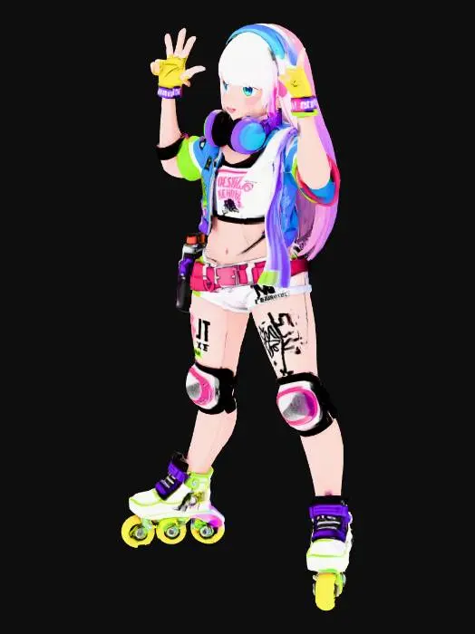 3D model for Skate Vibes