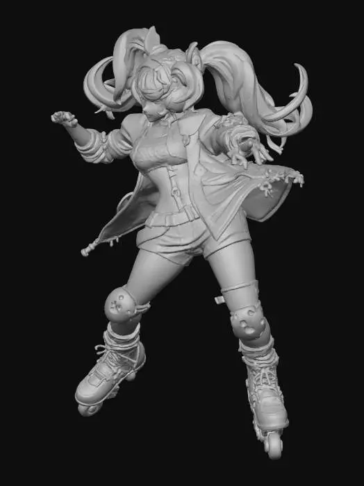 3D model for Roller Groove Heroine
