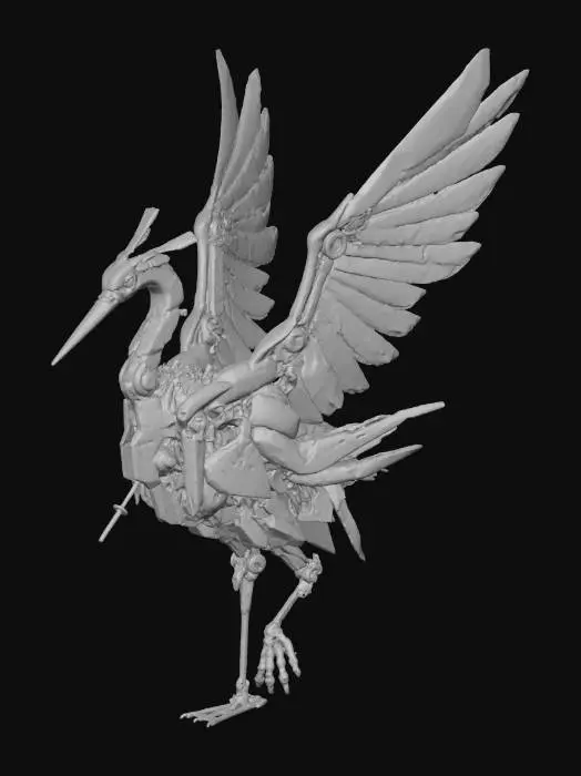 3D model for Cyber Heron
