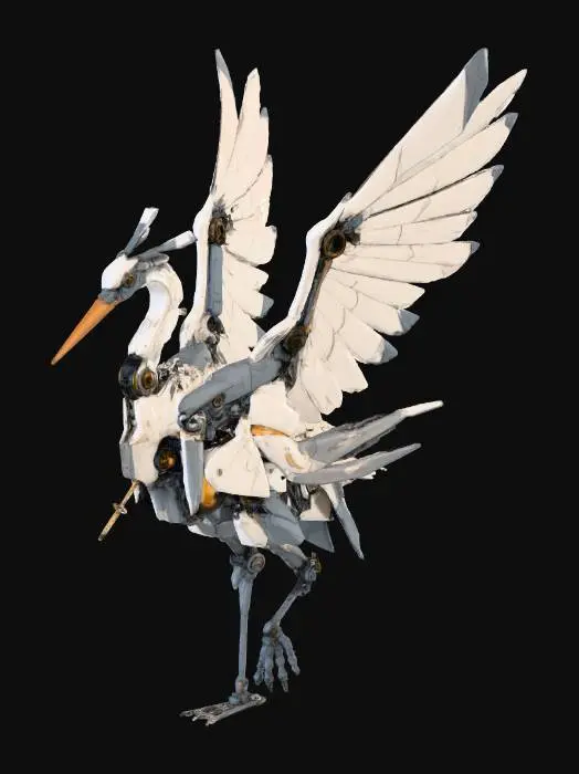 3D model for Cyber Heron