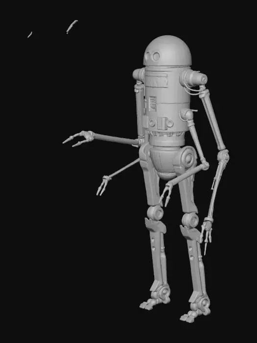 3D model for Rustic Mech Sentinel