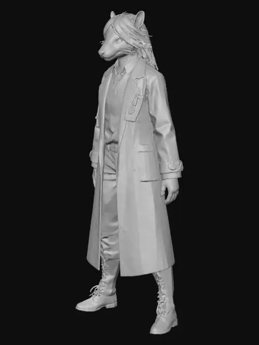 3D model for Cat Doctor in the City