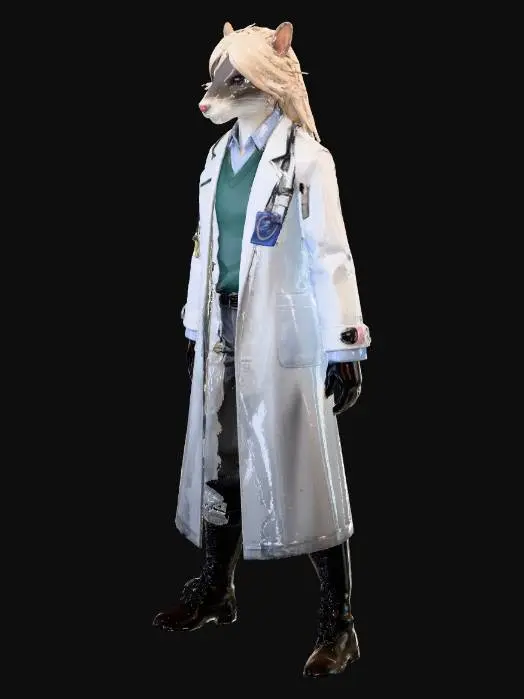 3D model for Cat Doctor in the City