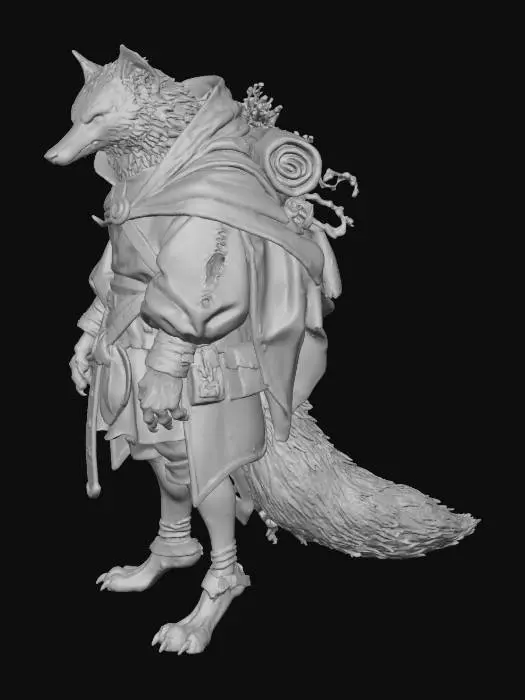 3D model for Forest Wanderer