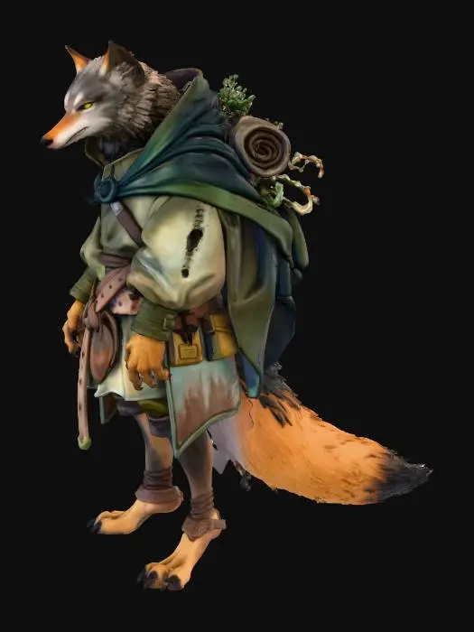 3D model for Forest Wanderer