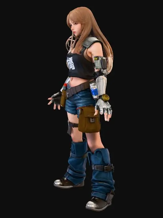 3D model for Cyberpunk Explorer