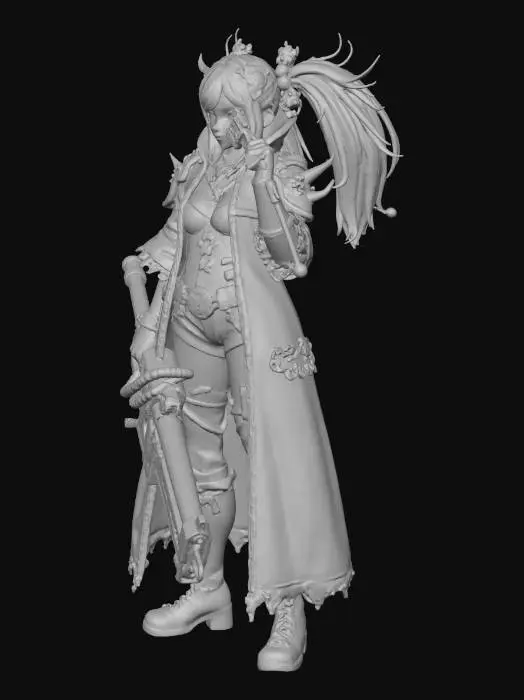 3D model for Mechanized Enchantress