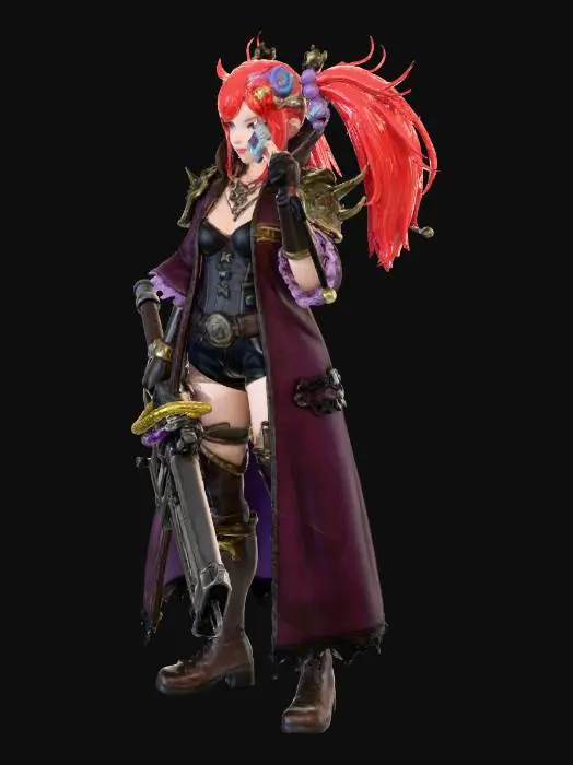 3D model for Mechanized Enchantress