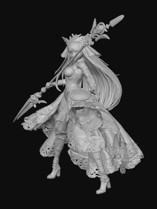 3D model for Princess Valkyria Bridge